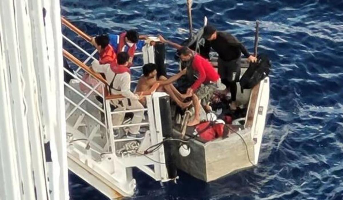 Cruise Ship Rescues Cuban Migrants Stranded at Sea